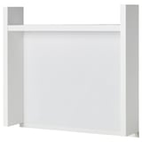 MICKE Add-on unit-high, white, 73x65 cm
