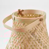 MISTERHULT Table lamp, bamboo/handmade, 36 cm