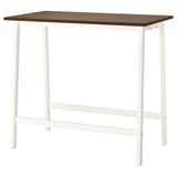 MITTZON Table top, walnut veneer, 120x68 cm