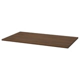 MITTZON Table top, walnut veneer, 120x68 cm