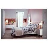 MUSKEN 4-drawer dresser, white, 118x65 cm