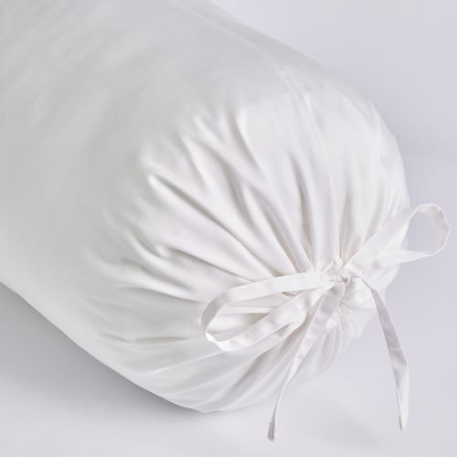NATTJASMIN bolster pillowcase, white, 38x110 cm (15x43") IKEA