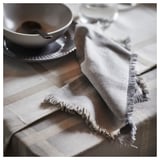 NISSÖGA Tablecloth, gray, 145x240 cm