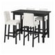 Option: NORDVIKEN / BERGMUND Bar table and 4 bar stools
