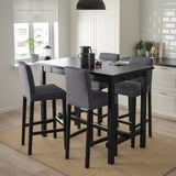 NORDVIKEN / BERGMUND Bar table and 4 bar stools
