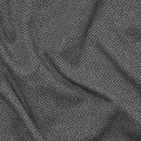 Close-up of textured, grey fabric with subtle melange effect, showcasing soft weave.