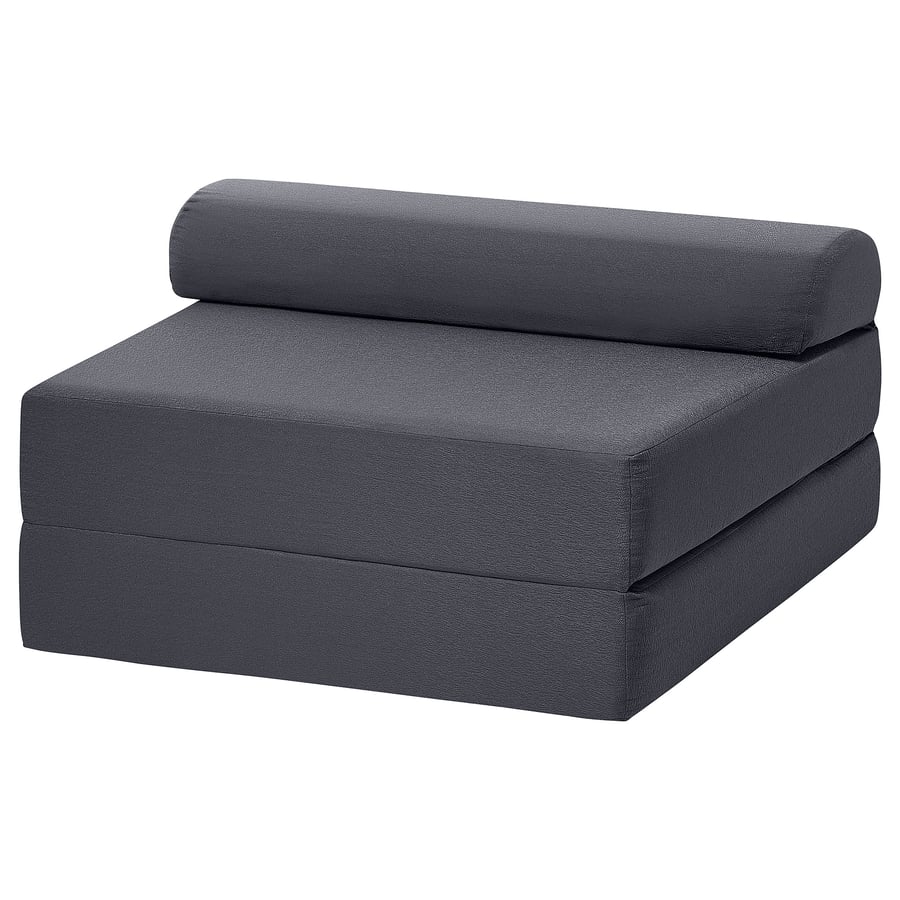NYKIL sleeper sofa, dark gray IKEA