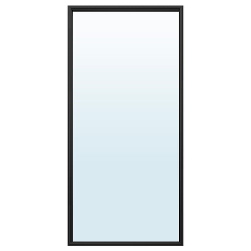 NYPONBUSKE mirror, black frame, rectangular shape.