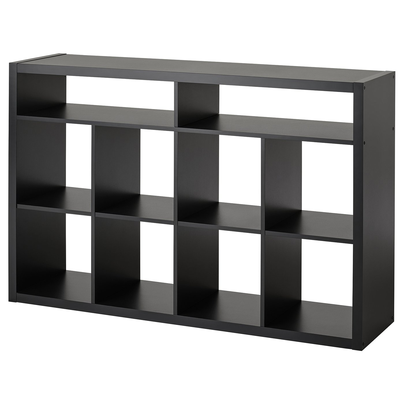 OBEGRÄNSAD Shelf unit, black, 147x96 cm (577/8x373/4") IKEA