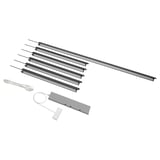 ÖVERSIDAN / TRÅDFRI Lighting kit, dark gray