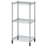 OMAR Shelf unit, galvanized, 46x36x94 cm