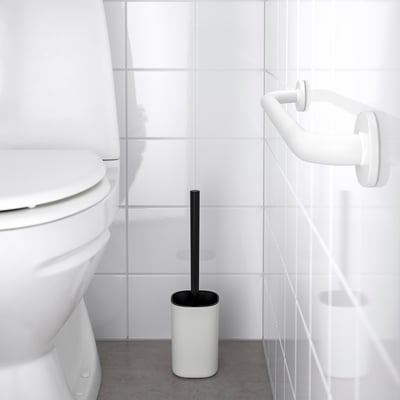 OMTÄNKSAM Grab bar, white, 600 mm