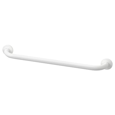 OMTÄNKSAM Grab bar, white, 600 mm