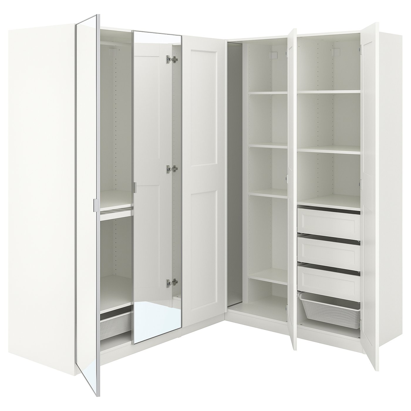 PAX GRIMO HEIM corner wardrobe IKEA