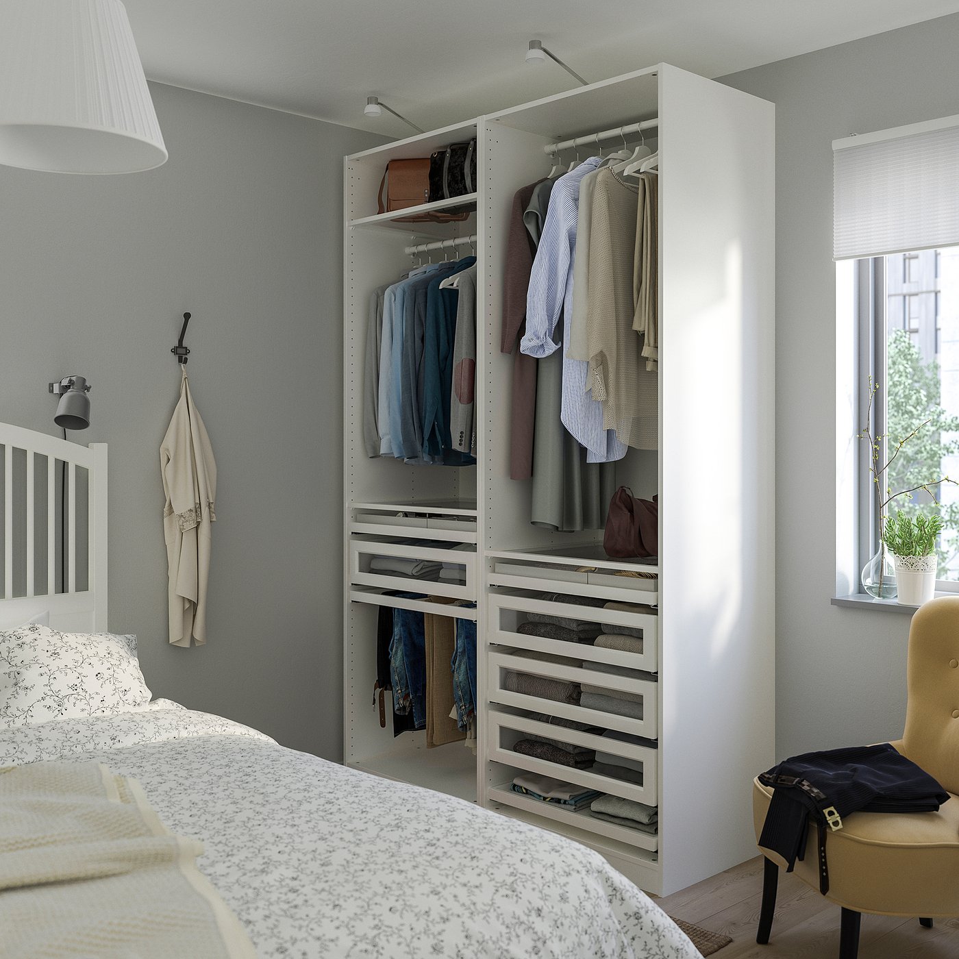 ikea wardrobe nursery