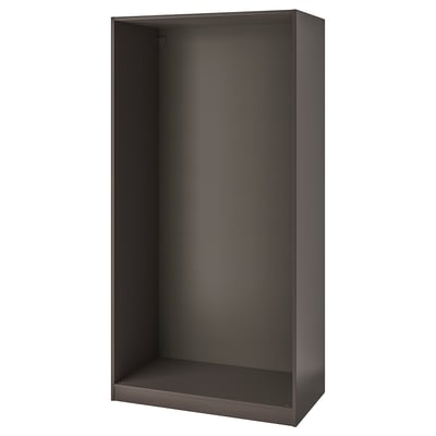 PAX Wardrobe frame, dark gray, 100x58x201 cm