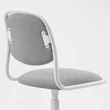 PIPLÄRKA / ÖRFJÄLL Children's desk and chair, blue/light gray