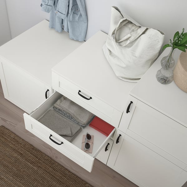 PLATSA Cabinet with doors and drawers