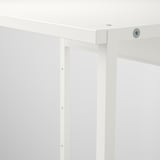 PLATSA Open shelf unit, white, 60x40x180 cm