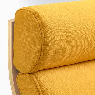 POÄNG Chair cushion, Skiftebo yellow