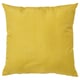 PROFETBLOMMA Cushion, yellow, 40x40 cm