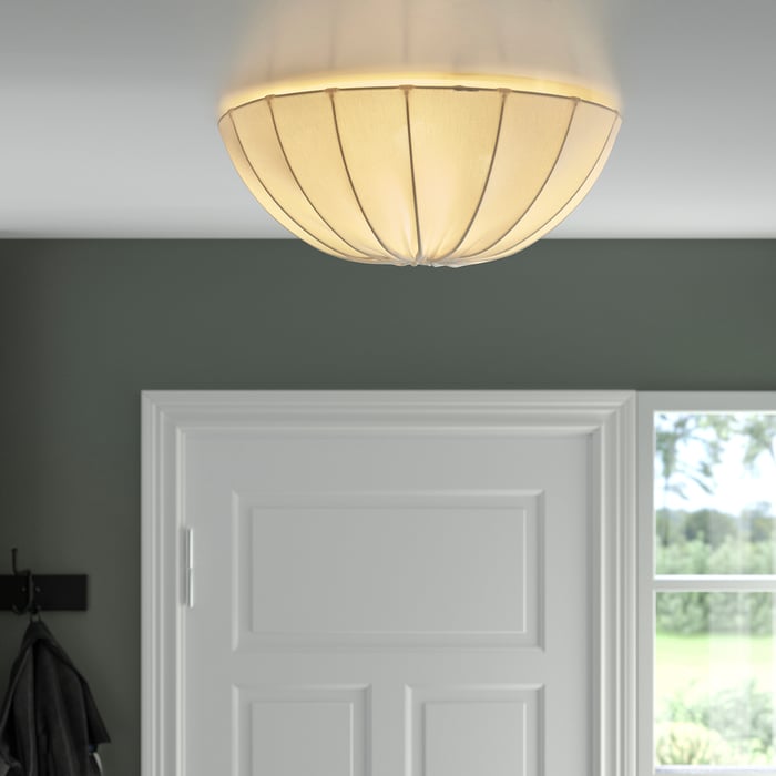 REGNSKUR Ceiling lamp, white, 48 cm (19") - IKEA