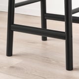 RÖNNINGE Bar stool, counter height/black, 63 cm