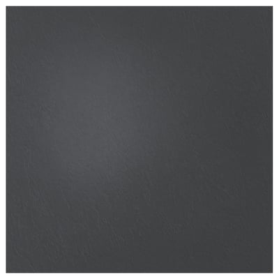 RUNSBÄCK Custom-made wall panel, matte black/high pressure porcelain, 1 m²x1.2 cm