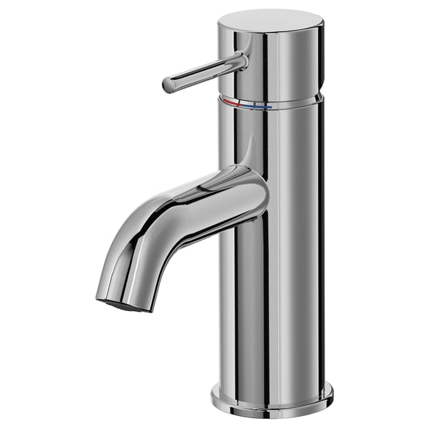 SALLSJÖN Bathroom mixer tap top lever, chrome plated, S