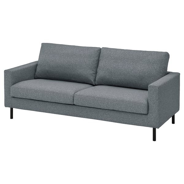 SALTSJÖBADEN 3-seat sofa, Gunnared medium gray