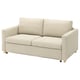 SALTSJÖBADEN Cover for sleeper sofa, Fridtuna light beige