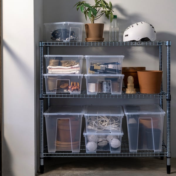 SAMLA Box, clear, 39x28x28 cm/22 l