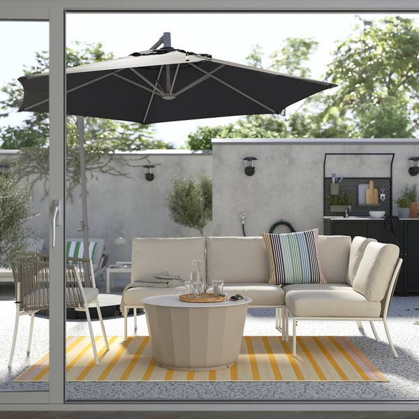 SEGERÖN / LÅGASKÄR 3-seat conversation set