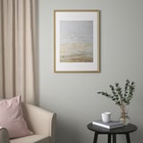 SILVERHÖJDEN Frame, gold, 50x70 cm