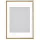 Option: SILVERHÖJDEN Frame, gold, 50x70 cm