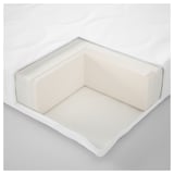 SKÖNAST Foam mattress for crib, 60x120x8 cm