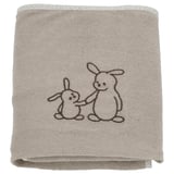 SKÖTSAM Cover for changing pad, beige/terry, 53x83 cm