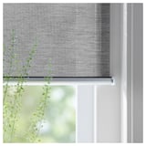 SKOGSKLÖVER Roller blind, gray, 100x195 cm