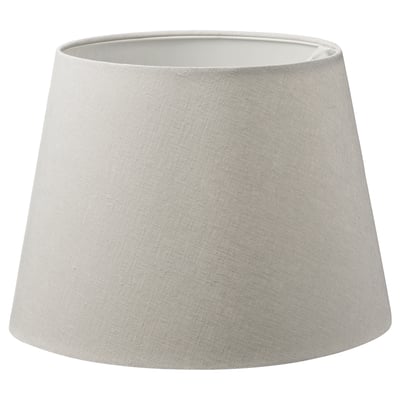 SKOTTORP Lamp shade, light gray, 42 cm