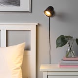 SKURUP Wall lamp, black
