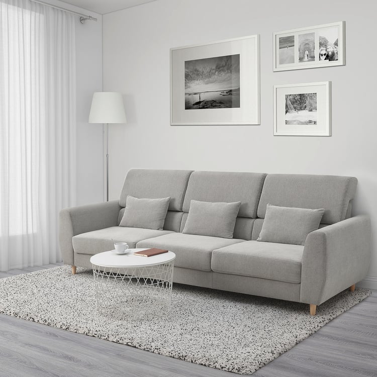 SLATORP sofa, Tallmyra white/black IKEA