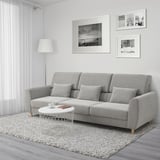 SLATORP Sofa, Tallmyra white/black