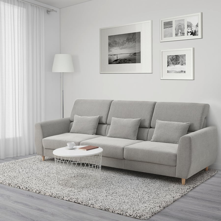 SLATORP sofa, Tallmyra white/black IKEA