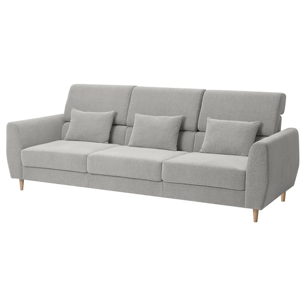 SLATORP Sofa, Tallmyra white/black