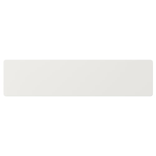 SMÅSTAD white drawer front, rectangular, modern design.