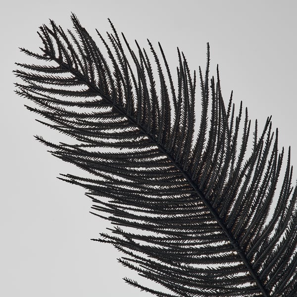 SMYCKA Artificial spray, indoor/outdoor/black, 65 cm