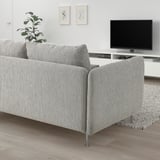 SÖDERHAMN Compact sofa with open end, Viarp beige/brown