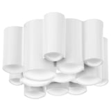 SÖDERSVIK LED ceiling lamp, white/glossy, 21 cm