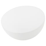 SOLVINDEN LED solar-powered light, outdoor/half globe white