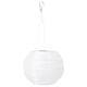 SOLVINDEN Pendant lamp, solar-powered white, 22 cm